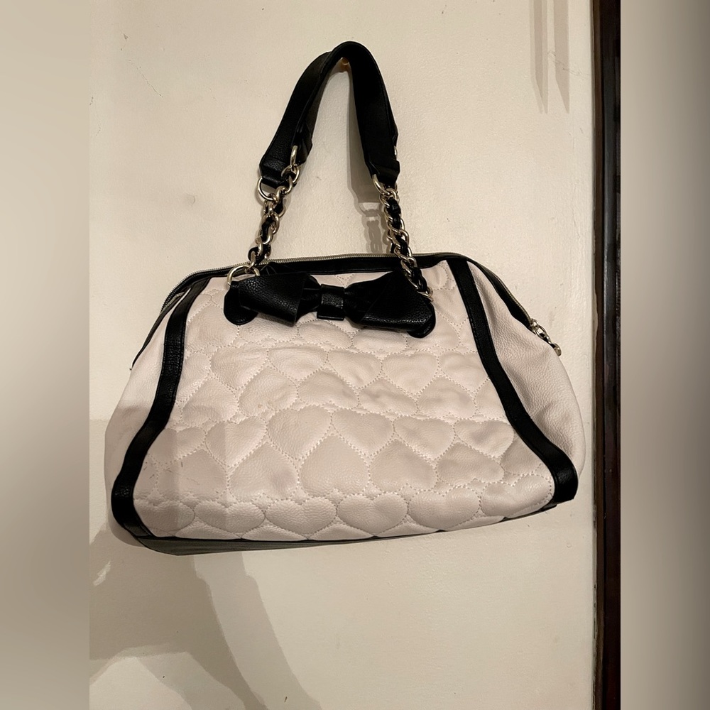 Betsey Johnson Braided Chain Purse